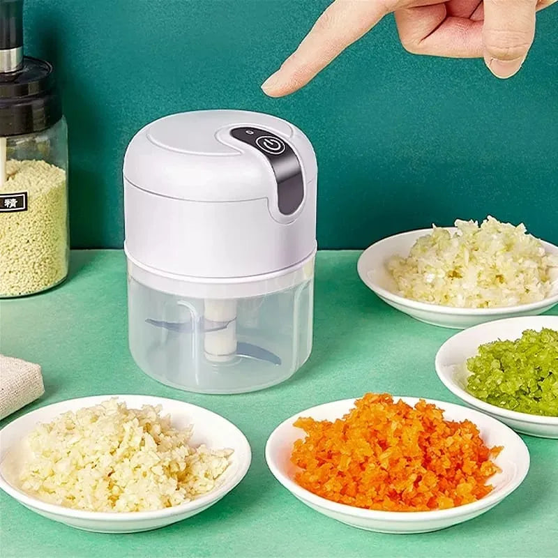 Mini Processador Elétrico Portátil